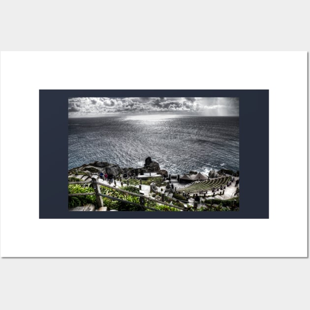 Minack Theatre Looking Out To Sea Wall Art by tommysphotos